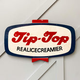 Vintage Tip Top Ice-cream Sign