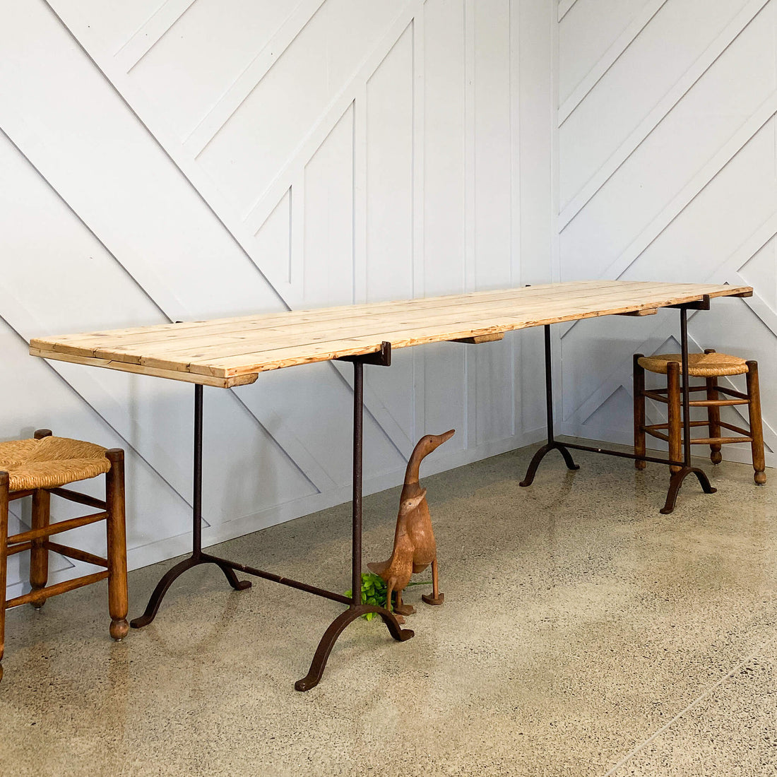 Vintage Trestle Table