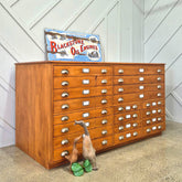 Vintage Rimu Multi Draw Cabinet