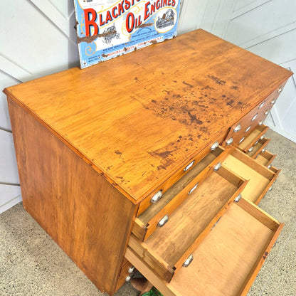 Vintage Rimu Multi Draw Cabinet