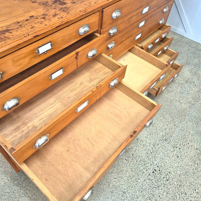 Vintage Rimu Multi Draw Cabinet
