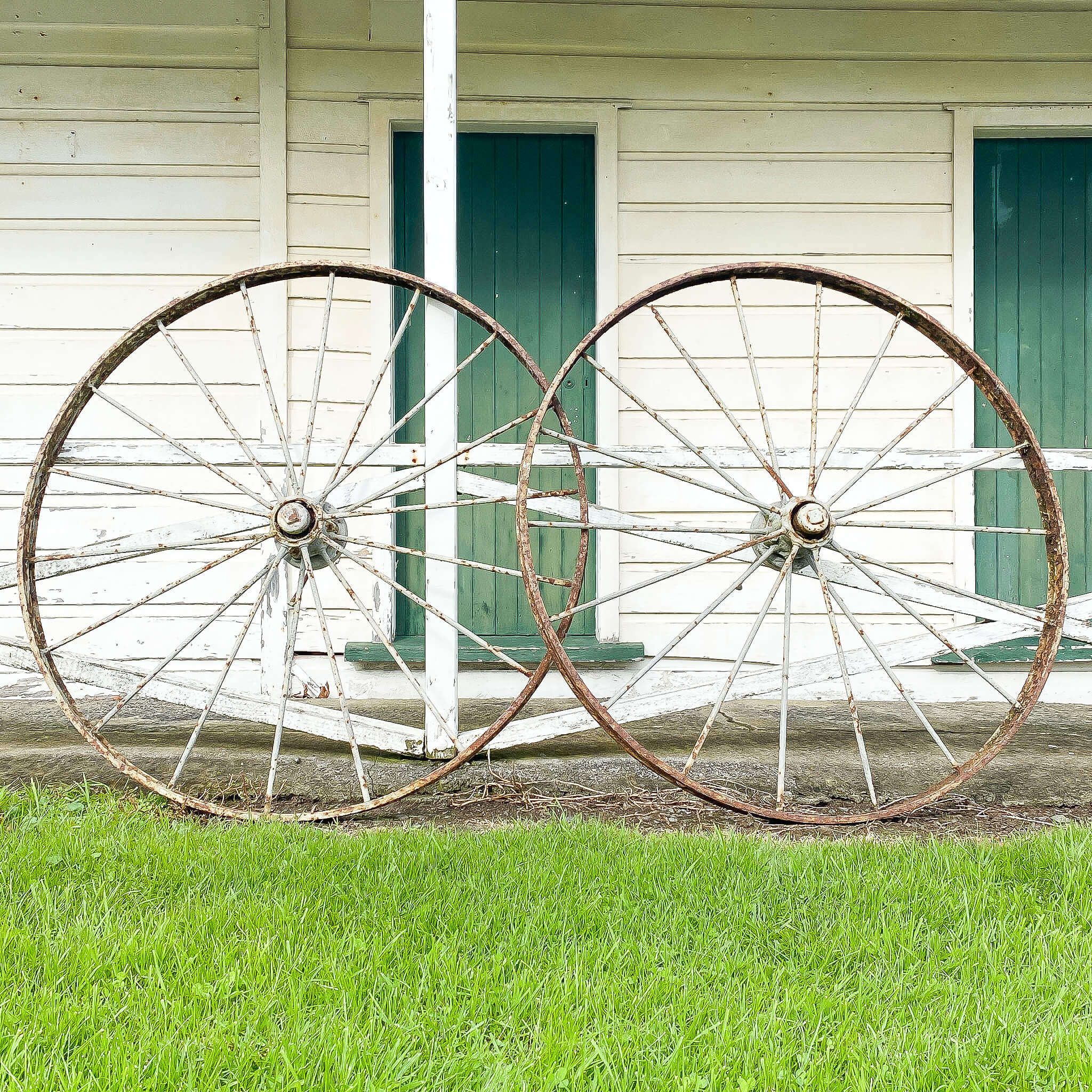 Iron Wagon Wheels