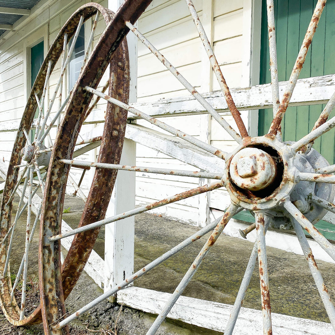 Iron Wagon Wheels