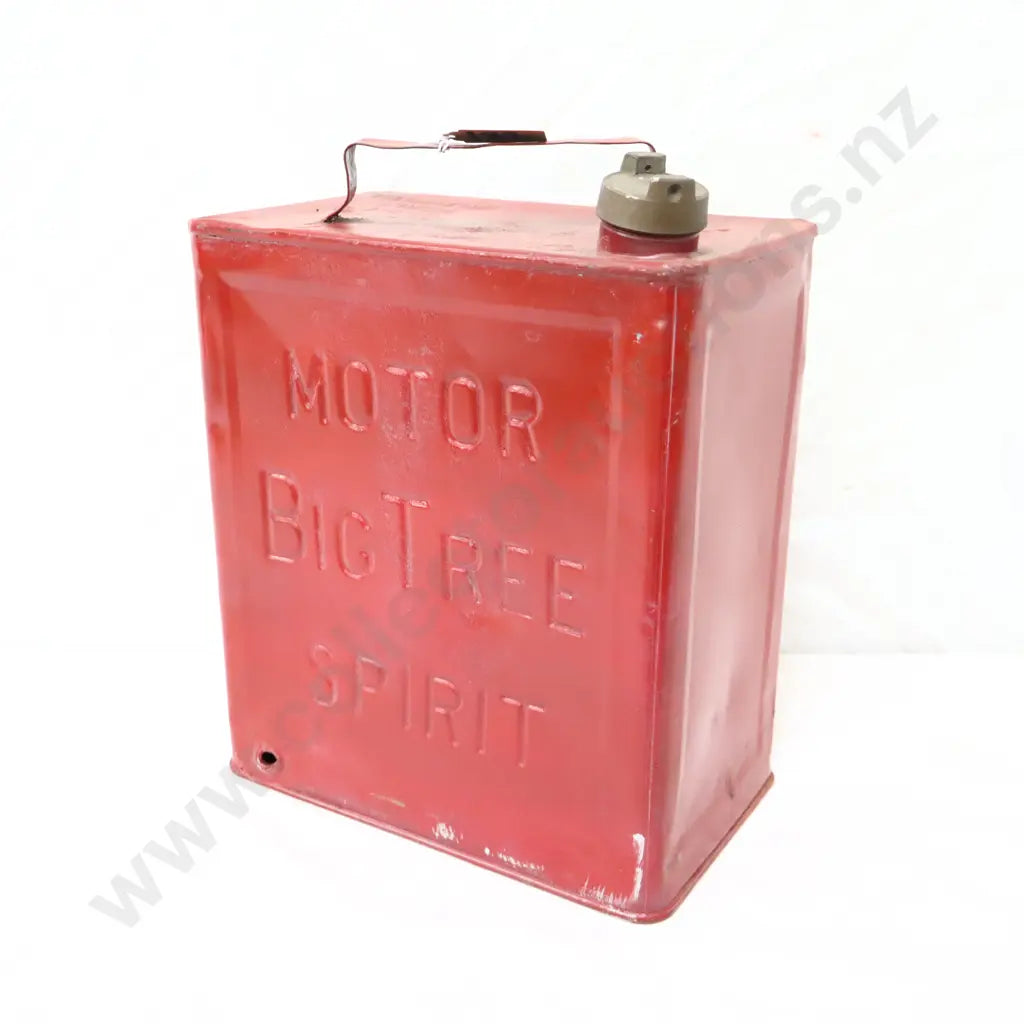 Size 25cm Long x 15cm Wide x 32cm High, hole in bottom. Ex Puriri Service Station