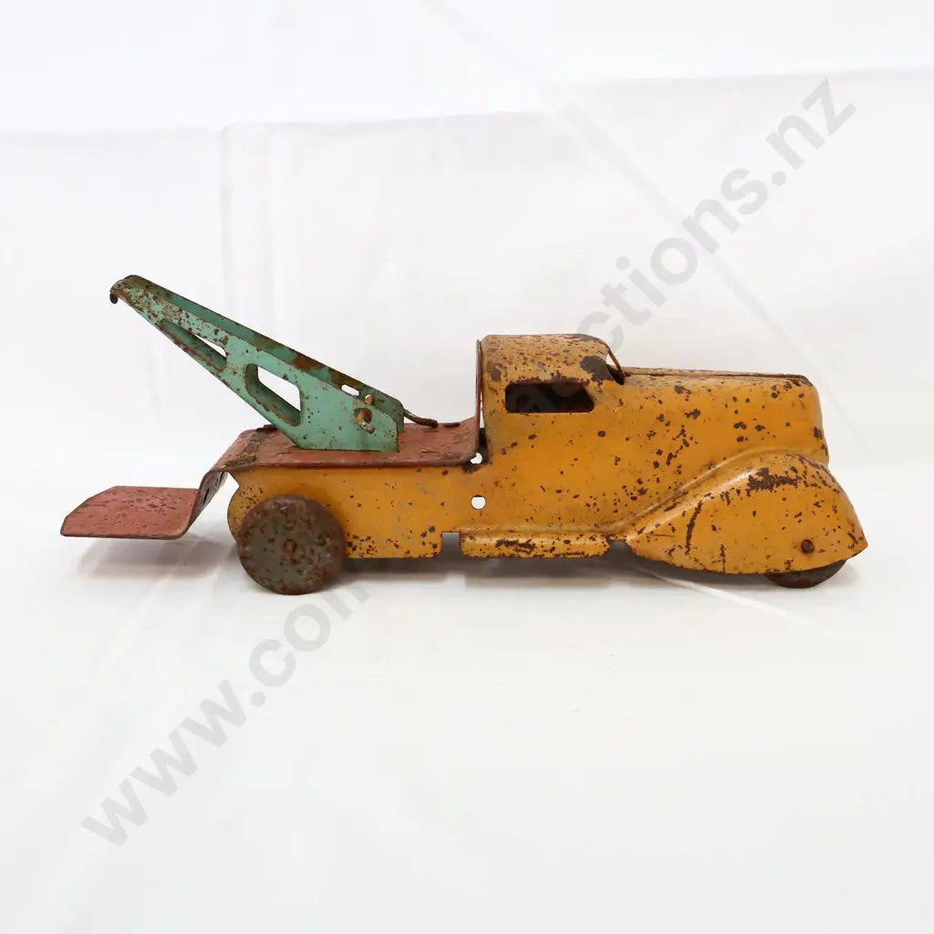 30 x 9 x 11 cm approx fair condition missing grill rope hook