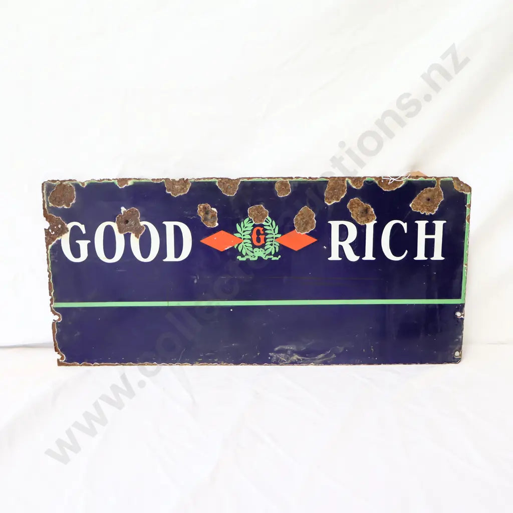 Size 65cm Long x 30cm High. Original enamel sign, no touch ups.