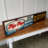 Tip top dairy icecream sign
