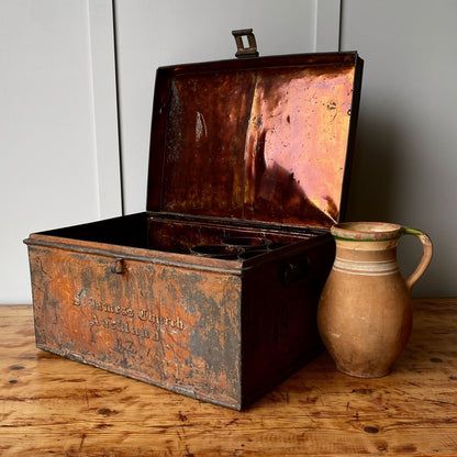 An old church trunk