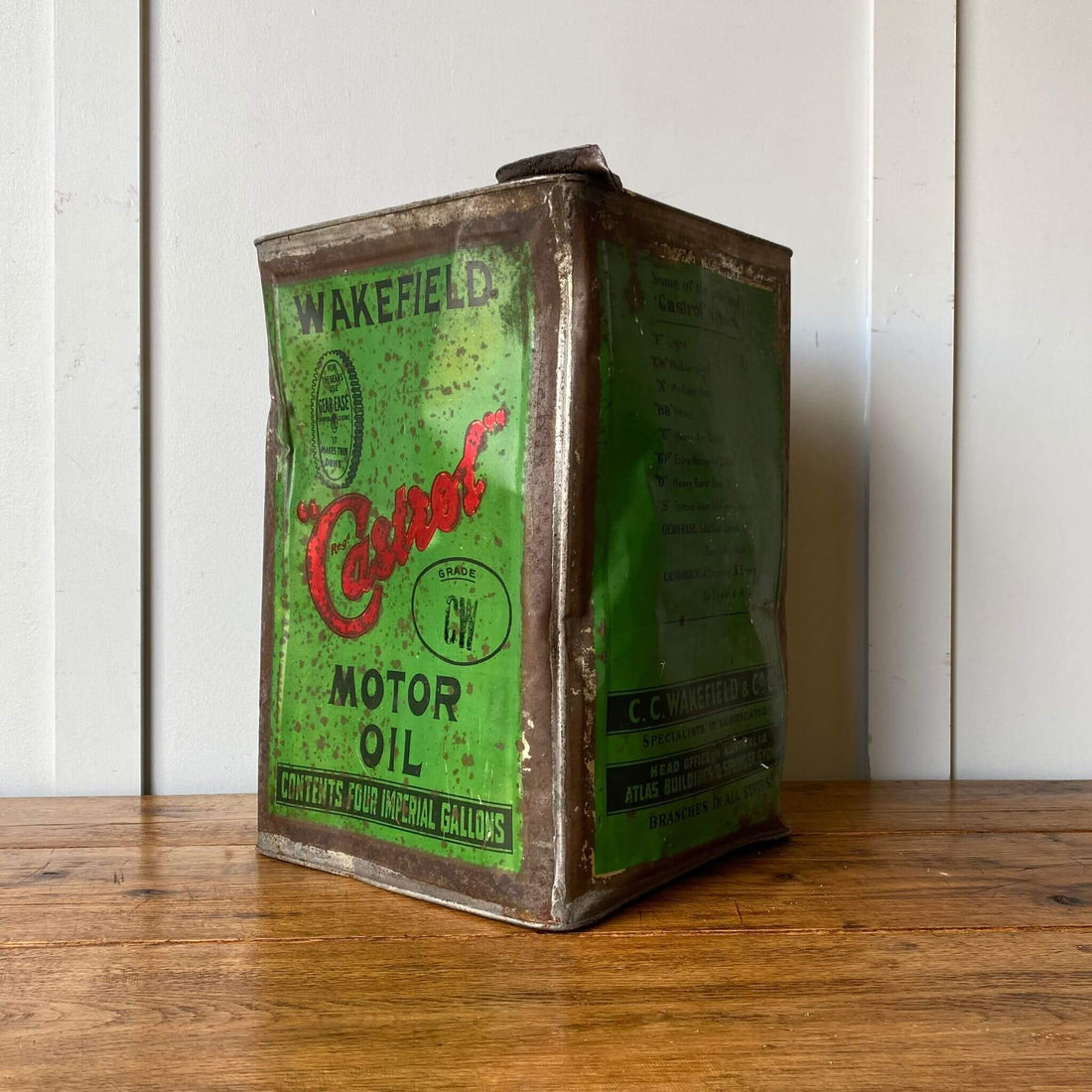Collectable Castrol Oil Tin
