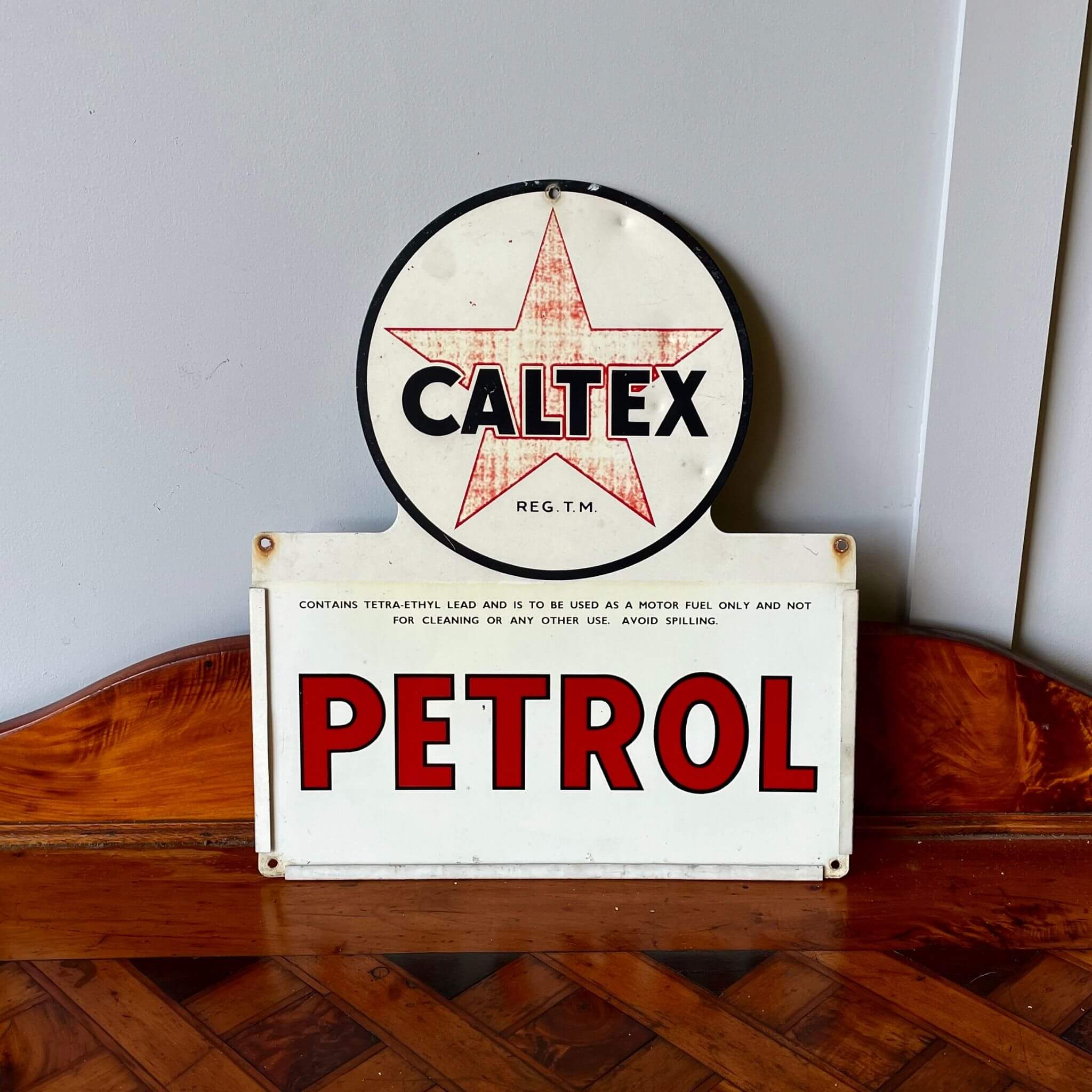Caltex Bowser Sign