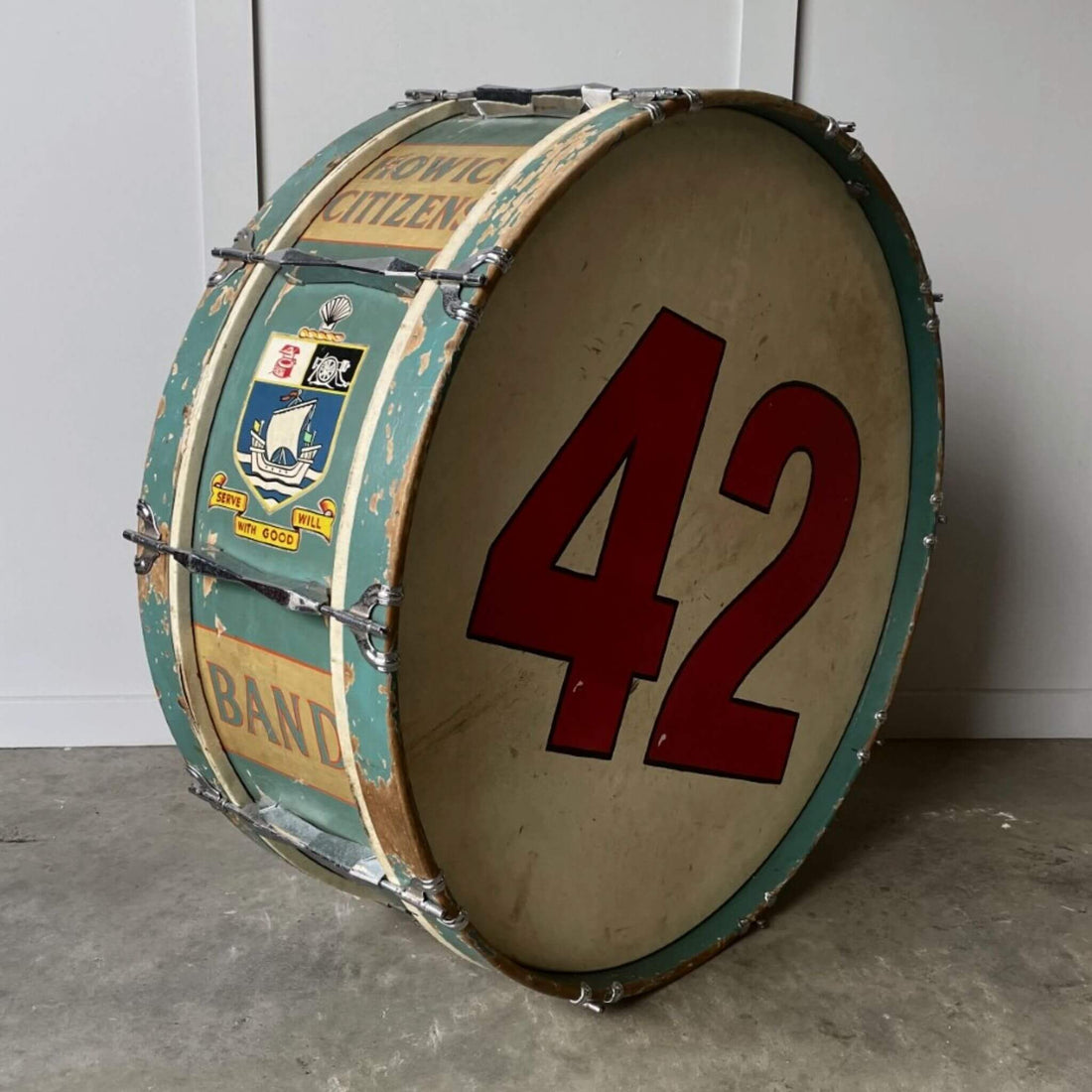 Howick Citizens Band Base Drum