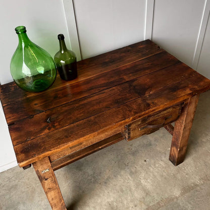 Primitive table antique top
