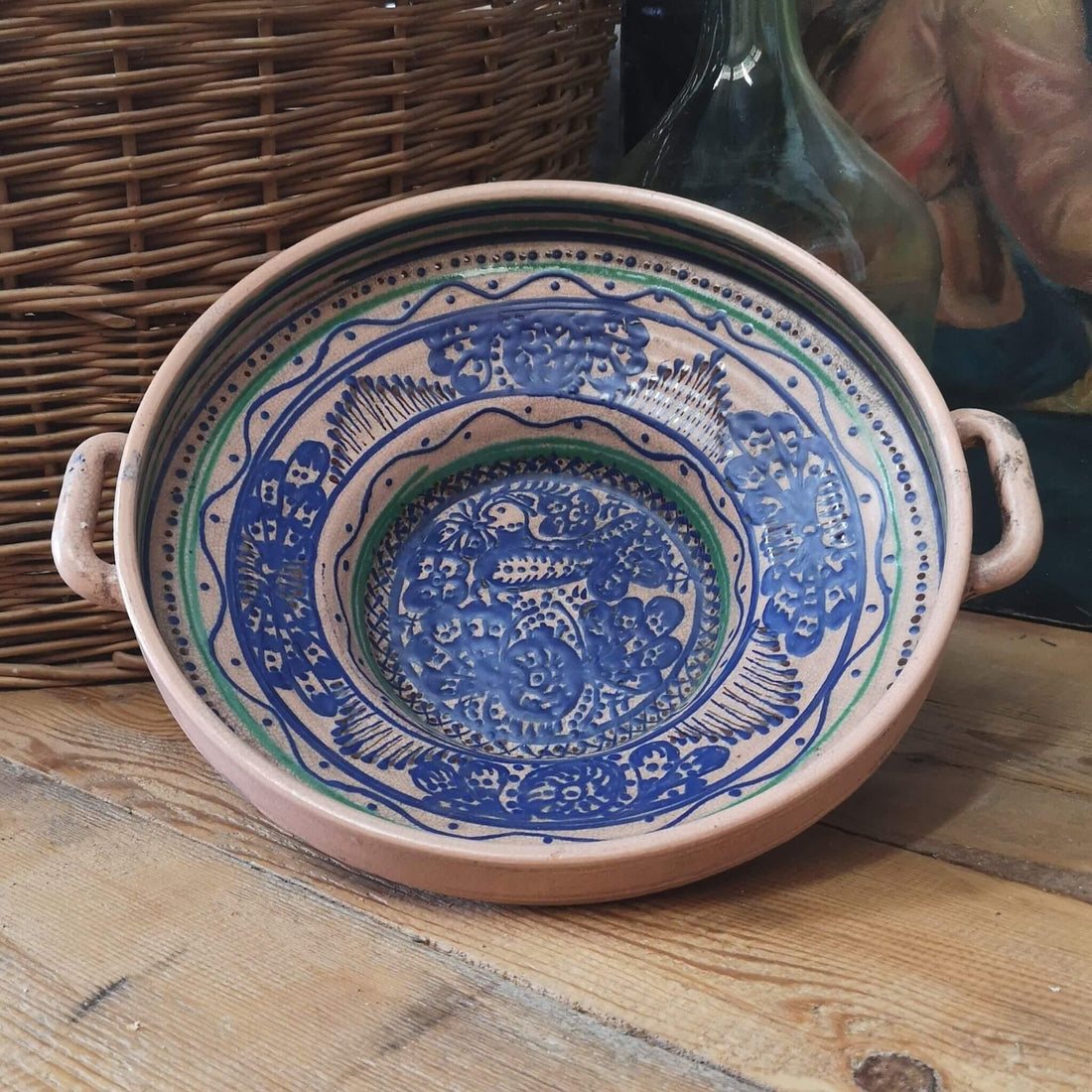 Blue Decorative Bowl