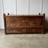 A 18th century welsh coffer box