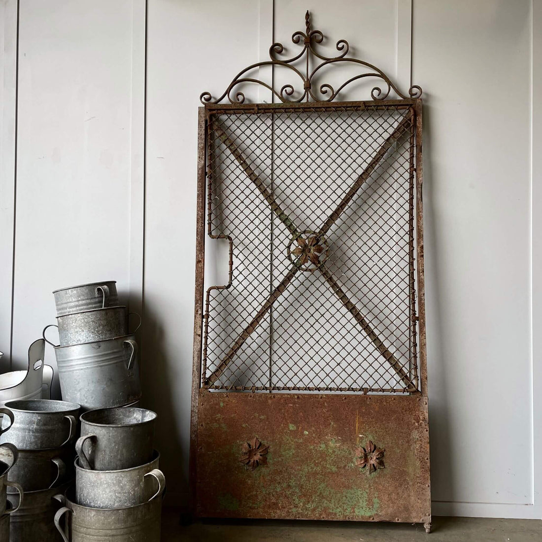 Vintage garden side gate