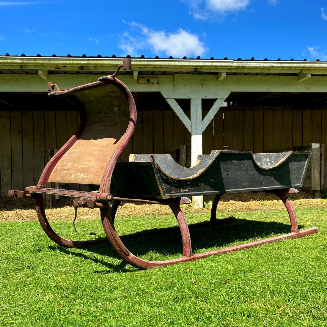 Antique European Snow Sleigh