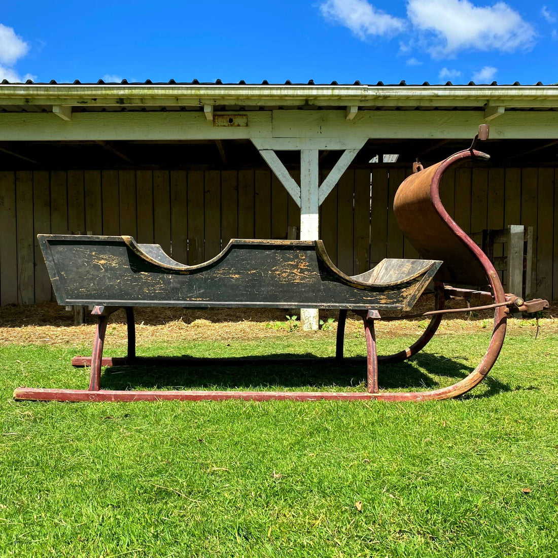 Antique European Snow Sleigh