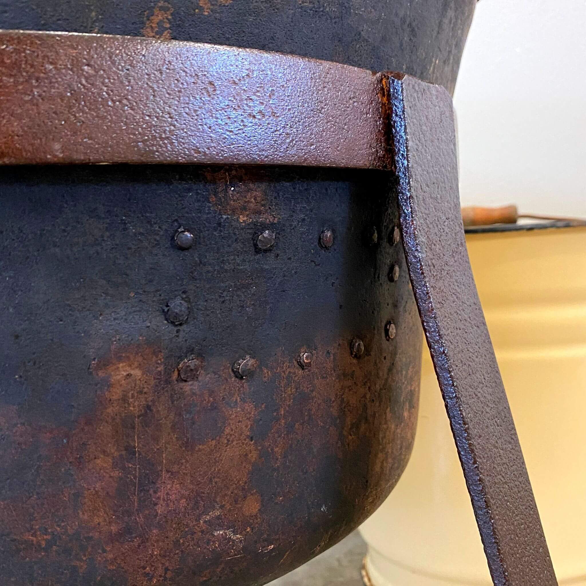 Hand Beaten Copper Cauldron