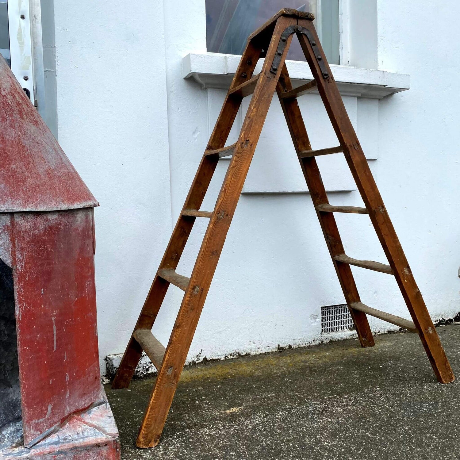 Antique Step Ladder