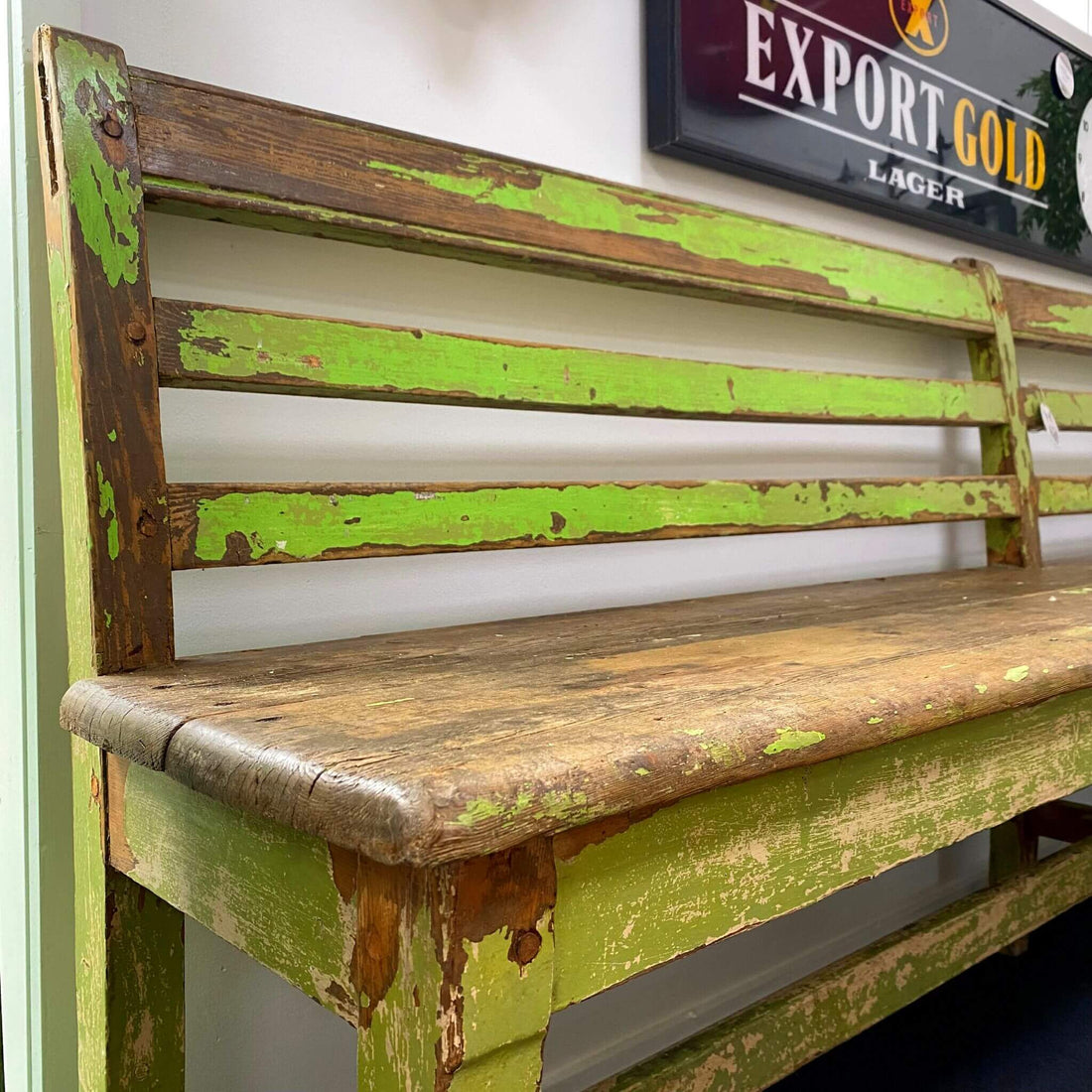 Antique Long Veranda Bench