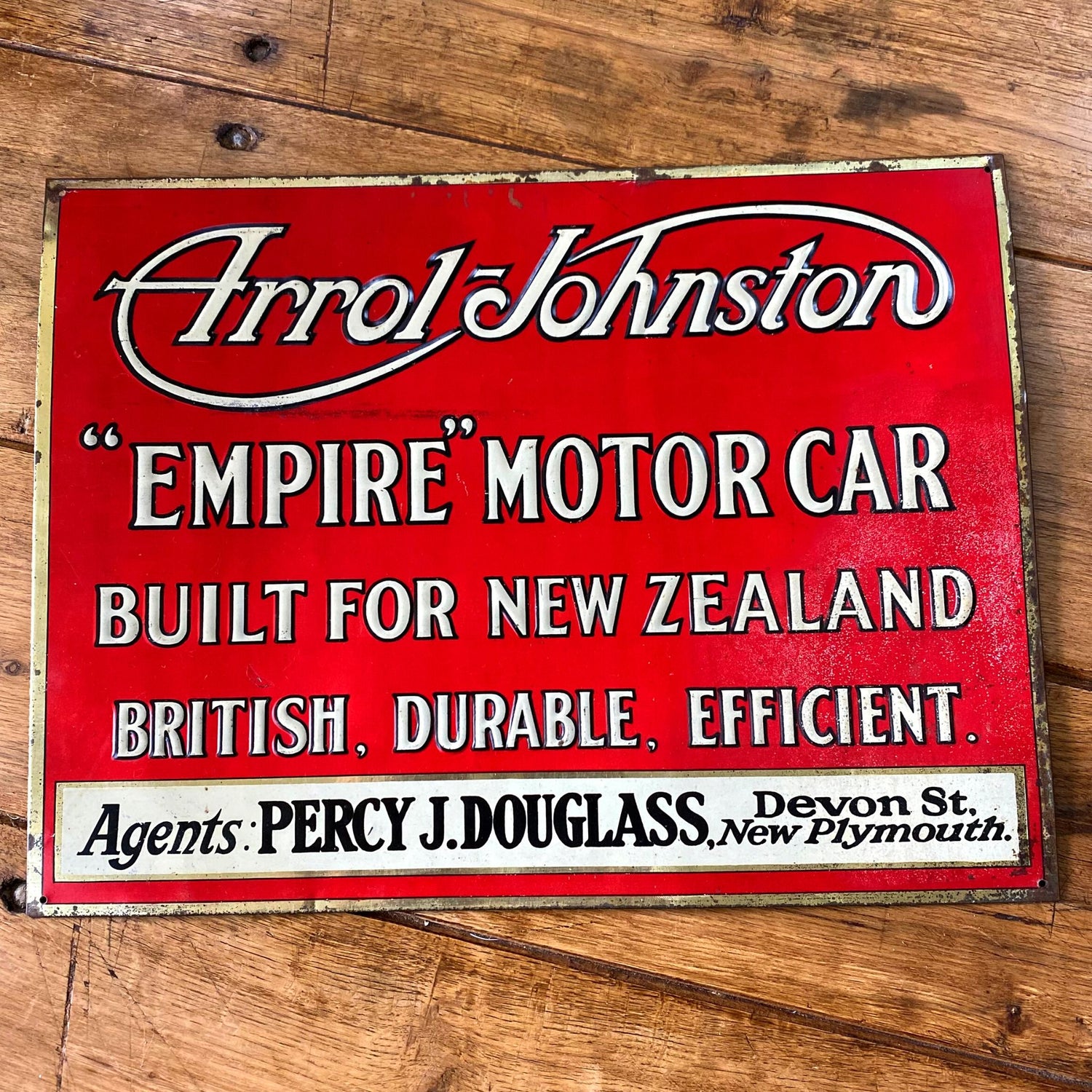 Arrol Johnston Sign