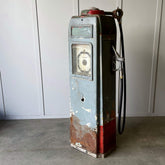 Old petrol bowser