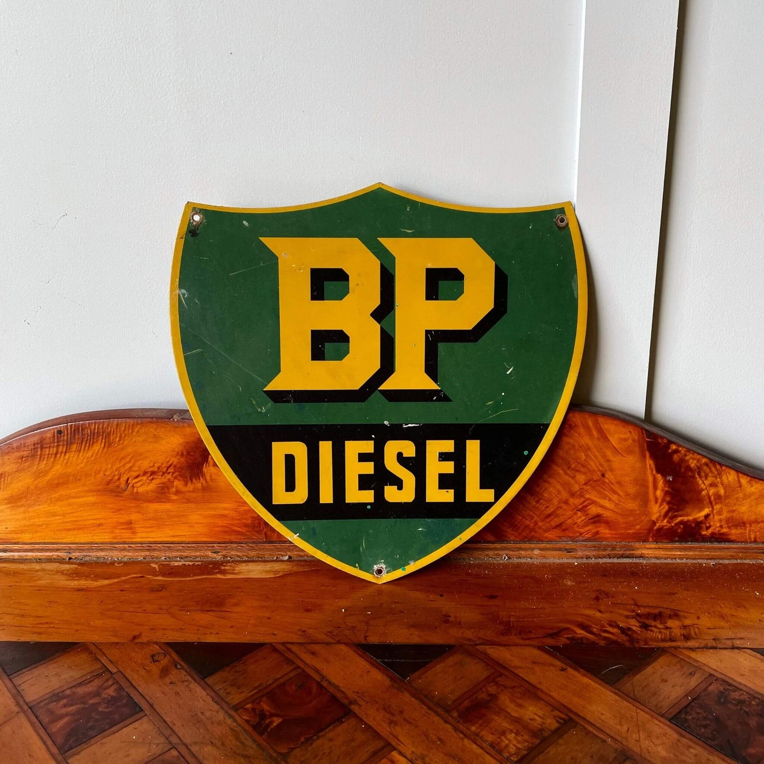 Antique and collectable Bp Diesel Bowser Shield