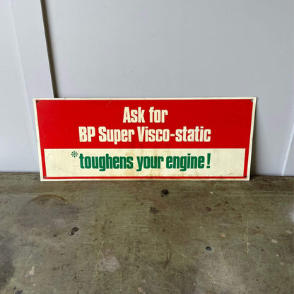 BP Bottle Rack Sign