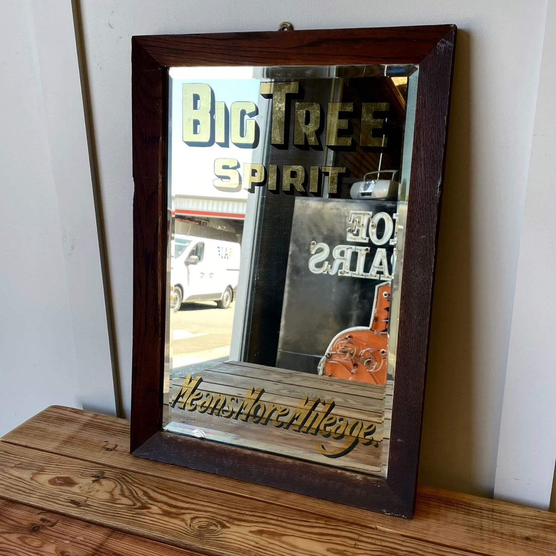 Big Tree Spirit Mirror antique advertising collectible mirror