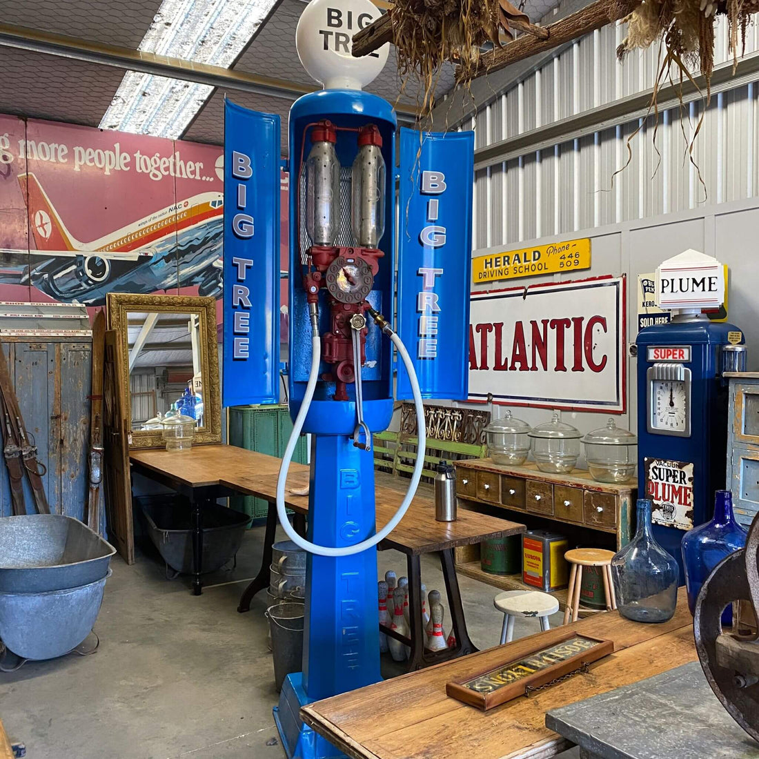 Big Tree Petrol Bowser