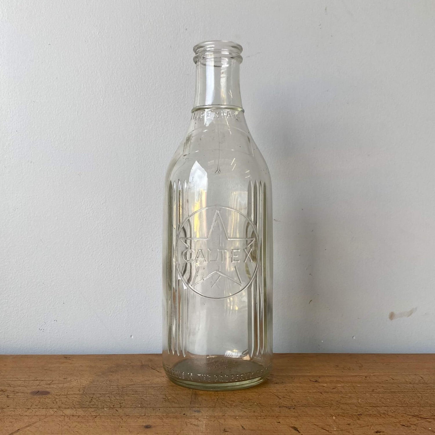 Caltex Fat Boy Oil Bottle