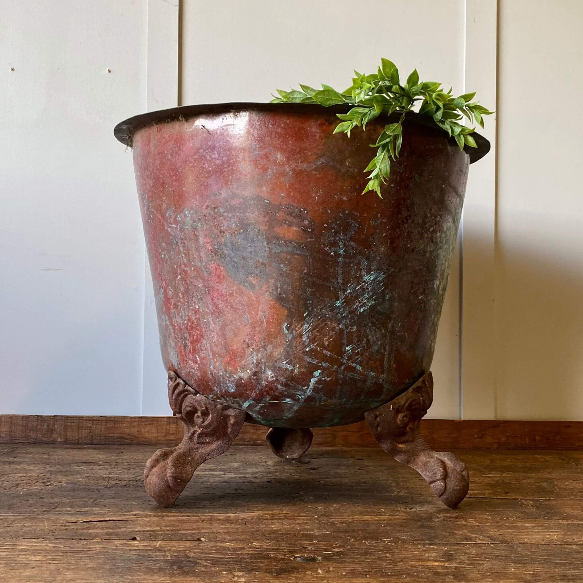 Vintage copper home decor