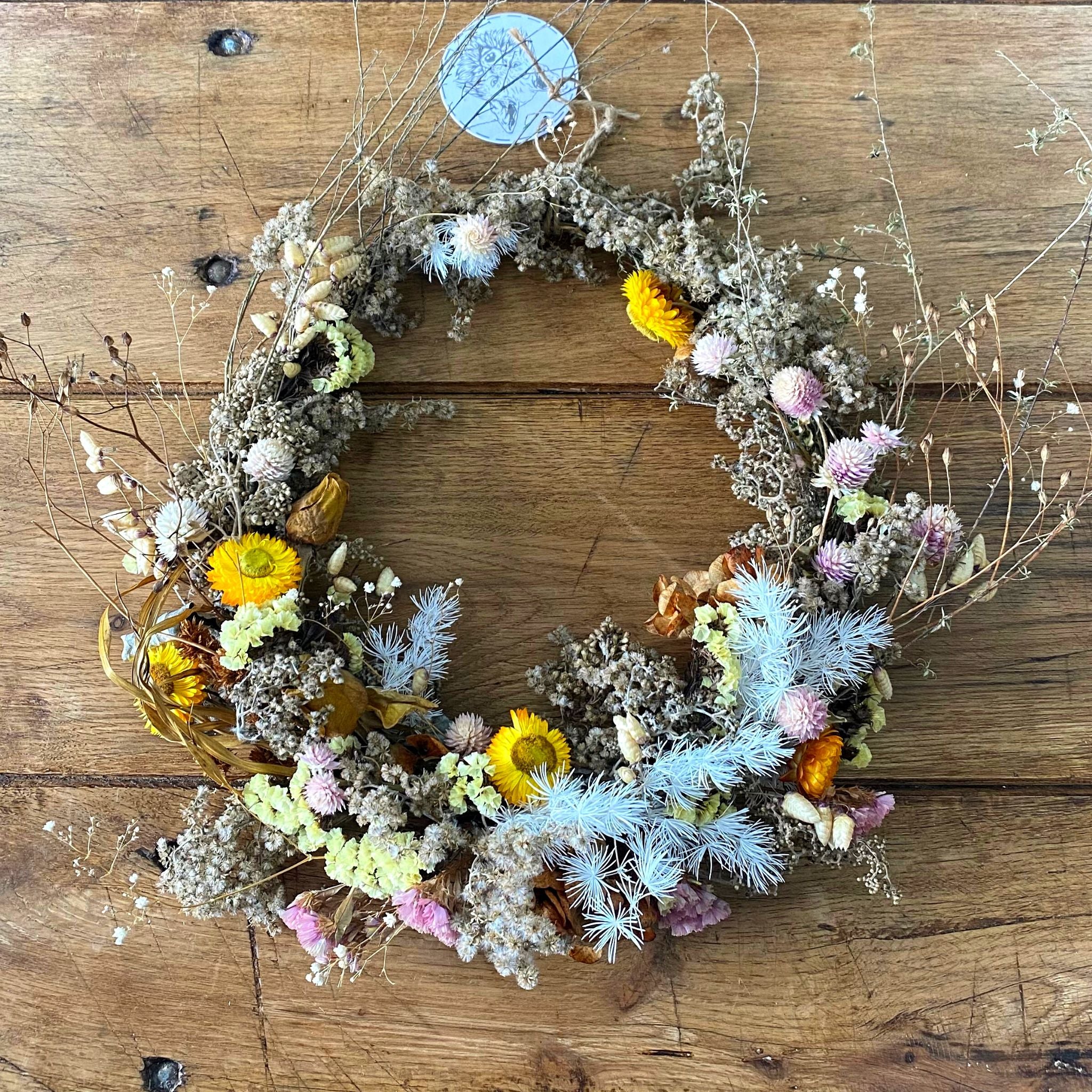 Dried Flowers Wreath