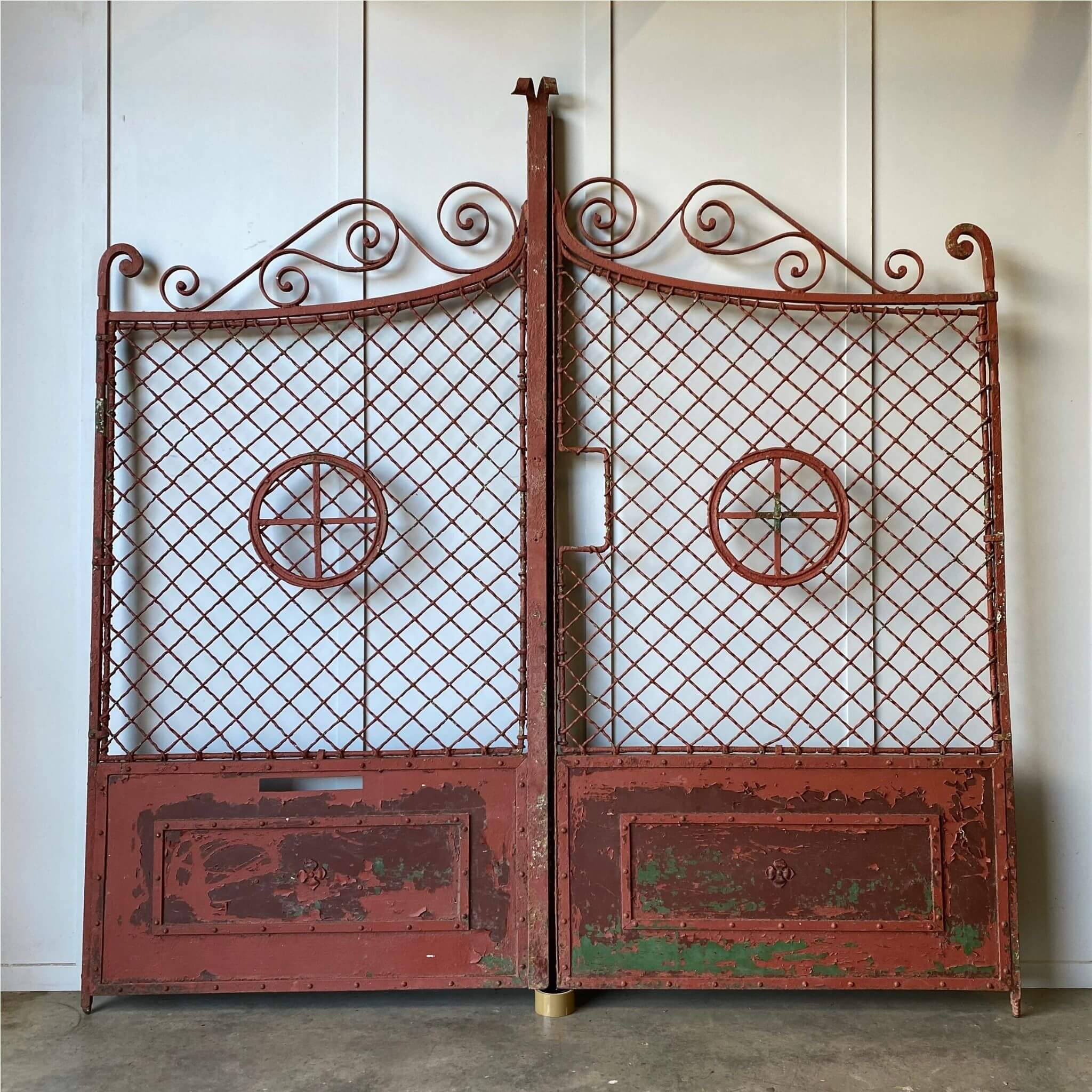 Architectural salvage entrance gates