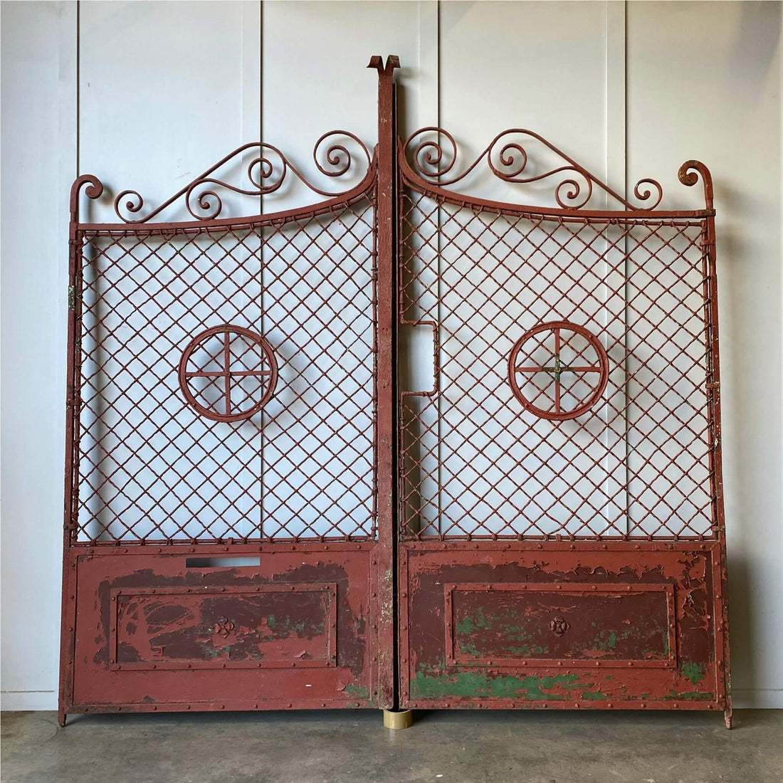 Architectural salvage entrance gates