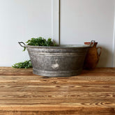 Antique home décor,  French Ice bucket bath tub