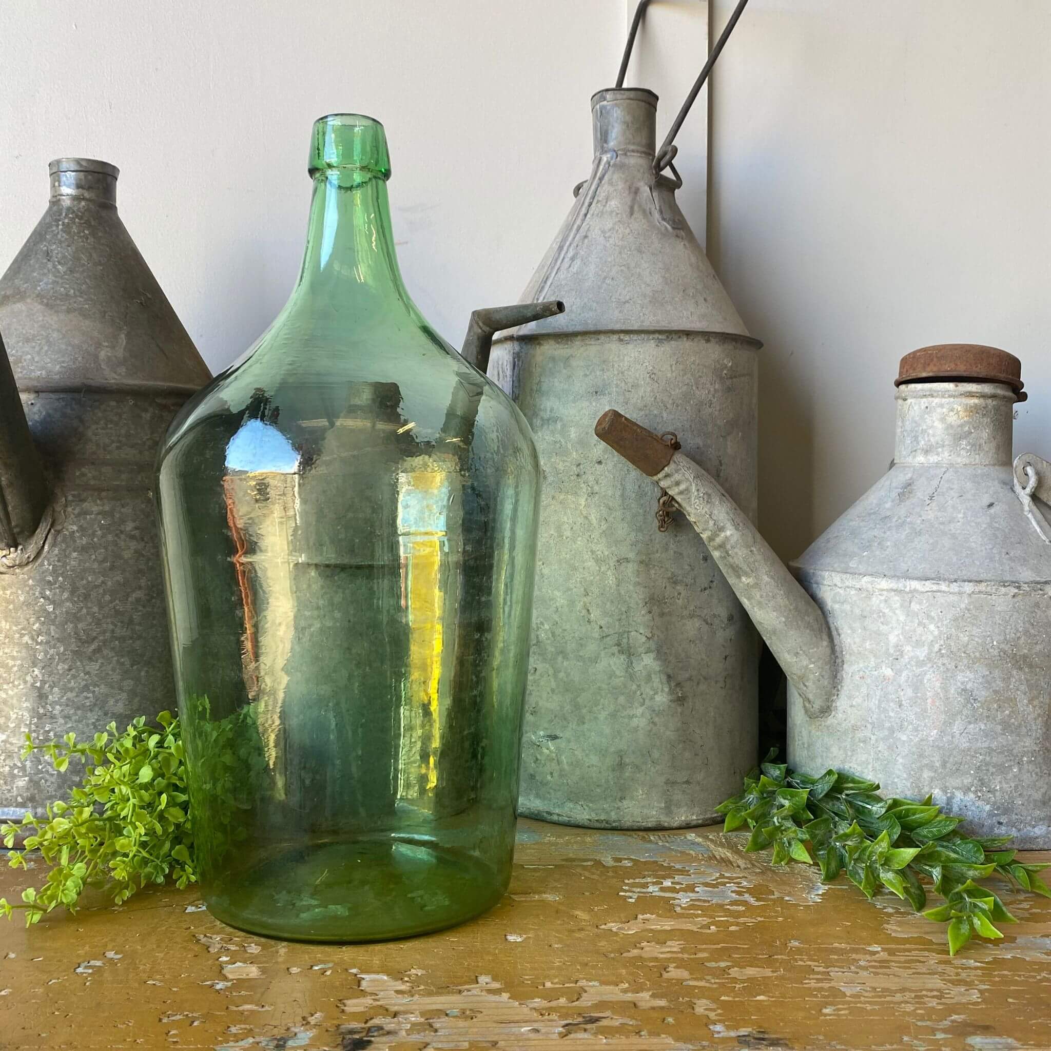 Vintage Glass Carboy