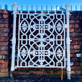 A Cast Iron Garden Gate