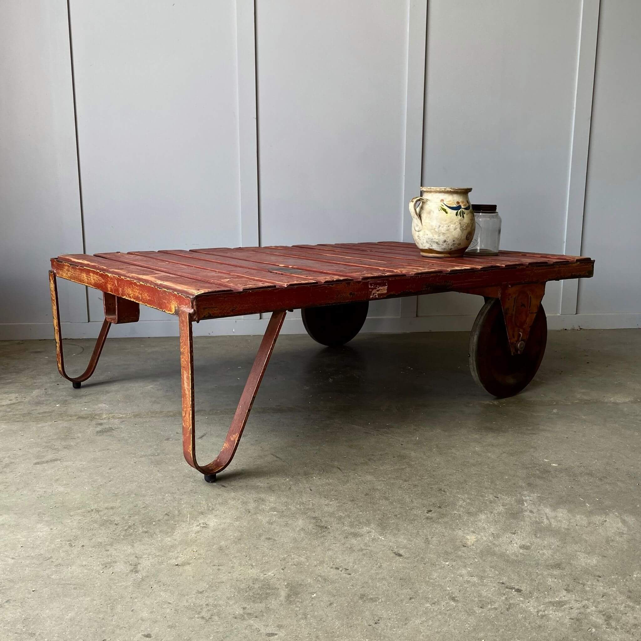 Vintage industrial table