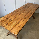 Vintage industrial dining table