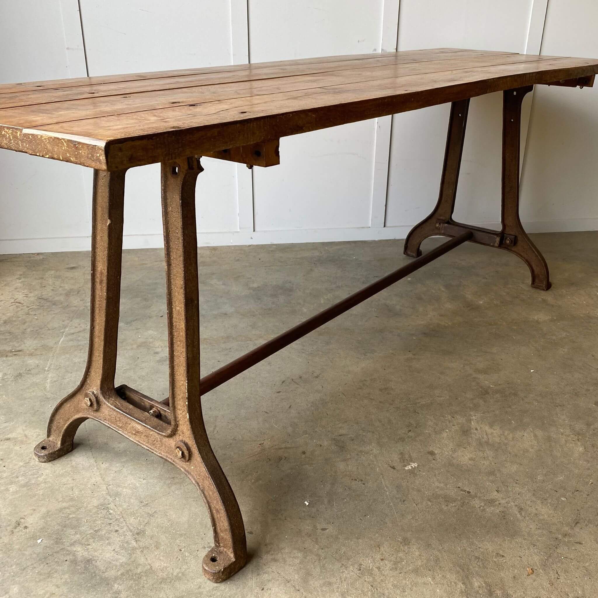 Vintage industrial dining table