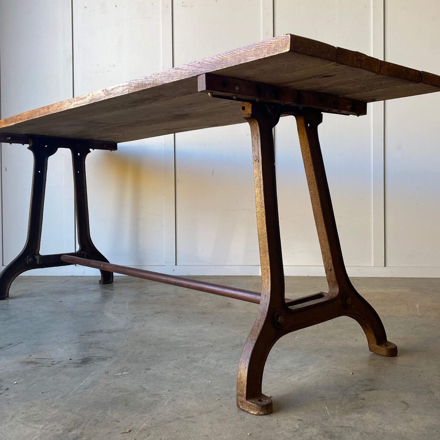 Vintage industrial dining table