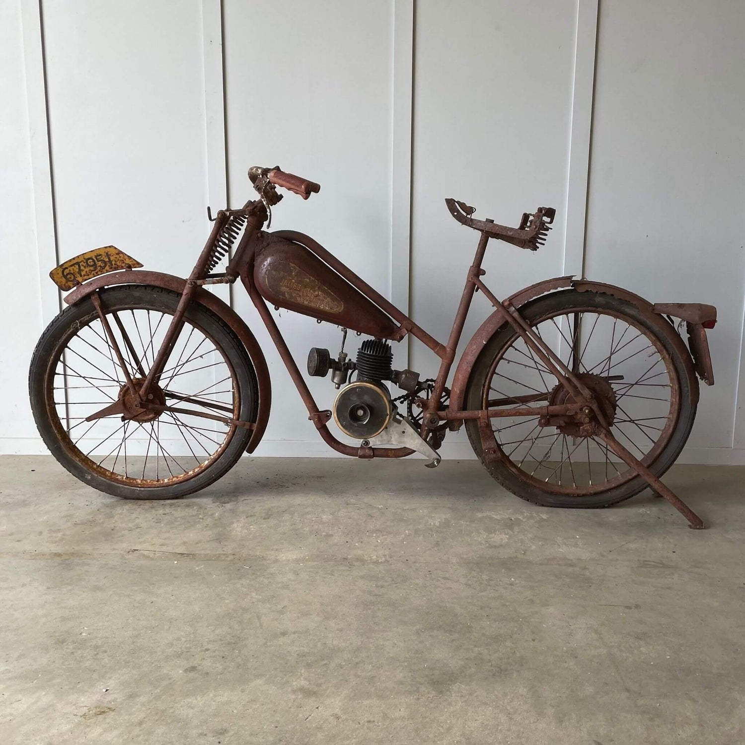 Antique and collectible James Autocycle