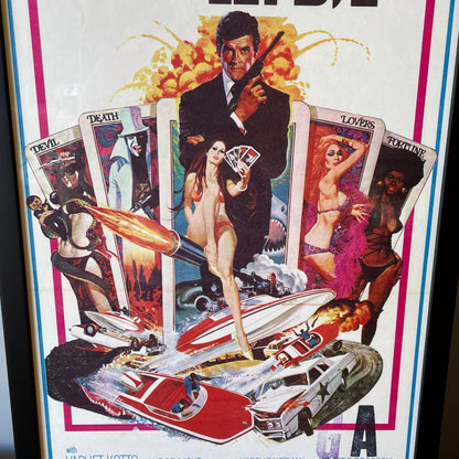 Live And Let Die James Bond Movie Poster
