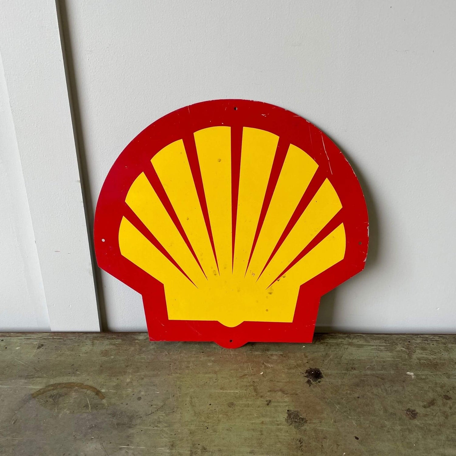 Shell Oil Clam collectable sign&