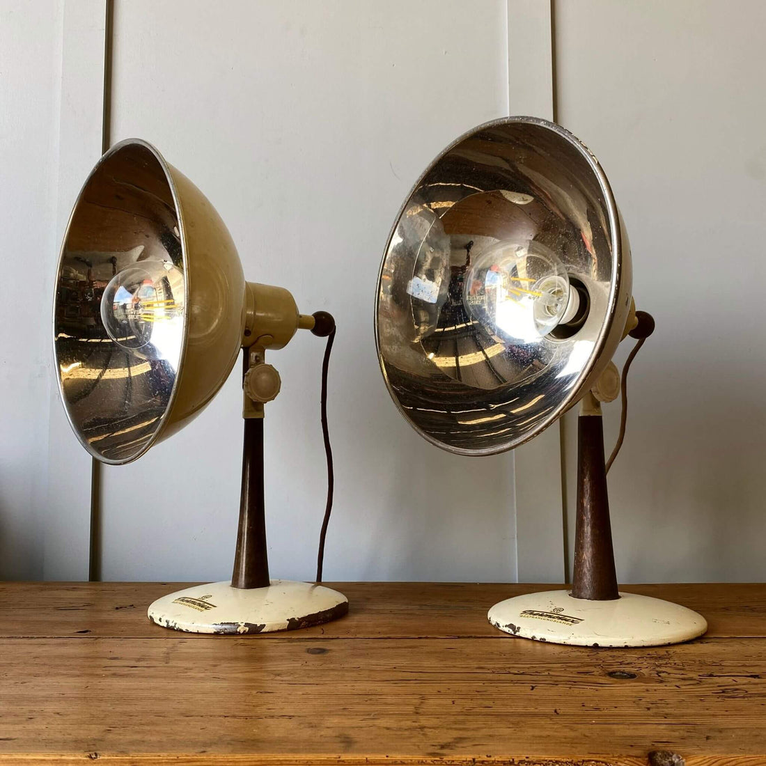 Vintage mid century lights