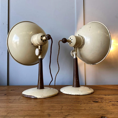 Vintage mid century lamps
