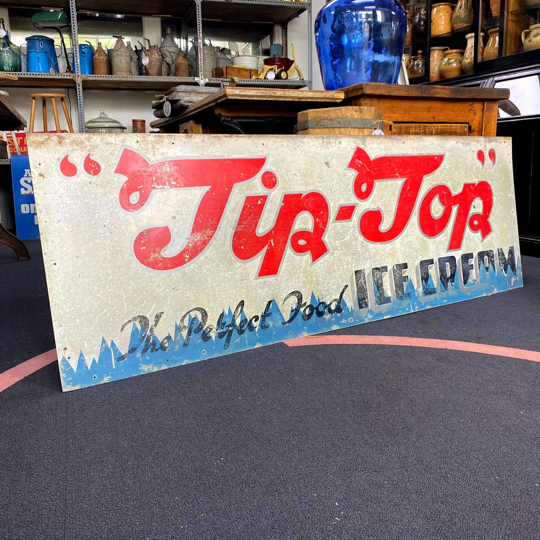 Tip Top Icecream Sign