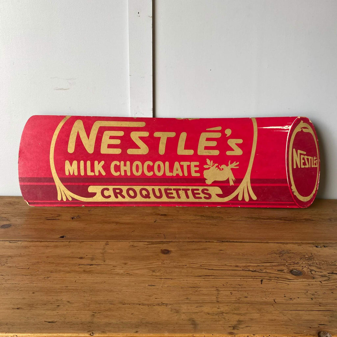 Nestles Croquettes advertising sign