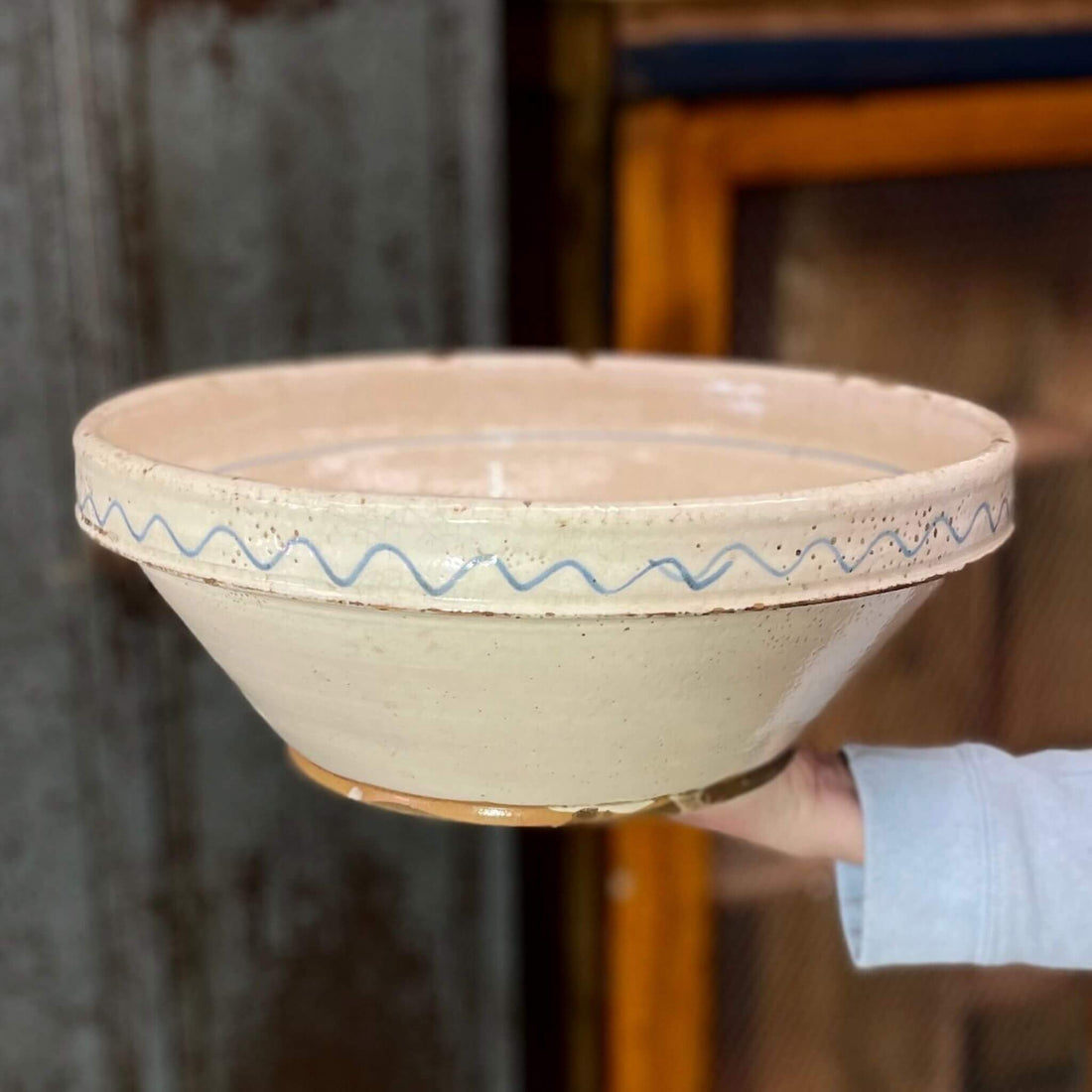 pottery fruit bowl